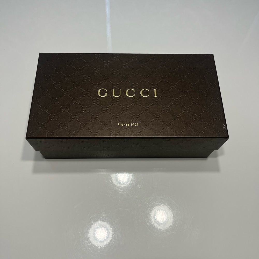 Gucci Box for sandals 8.5 women (No shoes included)